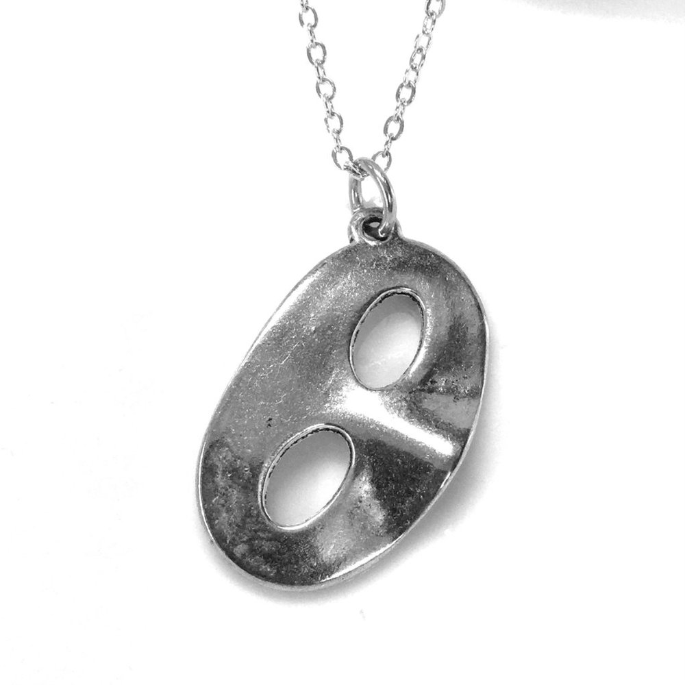Miniature Theatre Mask Charm Necklace